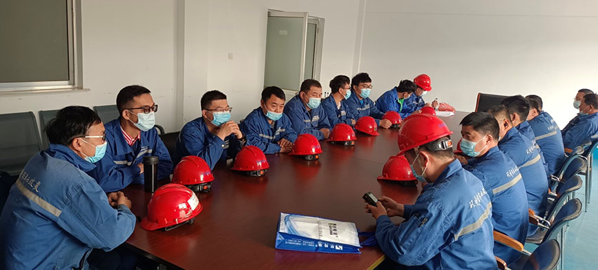 承接的中外洋能源科技2021年大磨练 沥青、重质油、劣质油、硫磺车间装置除臭钝化圆满完成