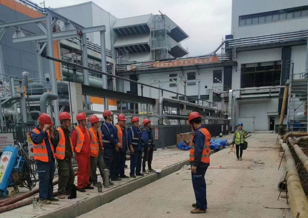 承继客户至上 彰显客户价值 ——bwin必赢官方网站惠州丰达电厂化学洗濯项目获客户表扬